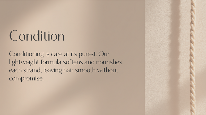 Amber Rose conditioner, bottle behind frosted glass