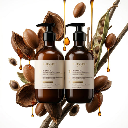 Argan Oil Restoring Shampoo & Conditioner Set